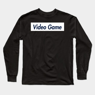 SUPER LOGO VIDEO GAME Long Sleeve T-Shirt